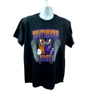 Bad Birds Of Baltimore Sports Orioles Ravens Sports Mashup T Shirt For Fan Large